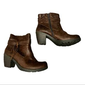 B.O.C. Alicudi Tassle Ankle Bootie